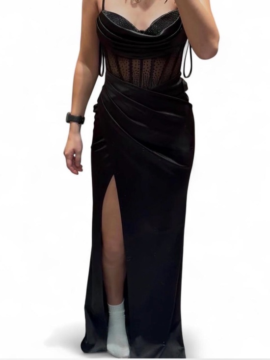 Windsor Dresses & Skirts - Black prom dress with Corset and slit